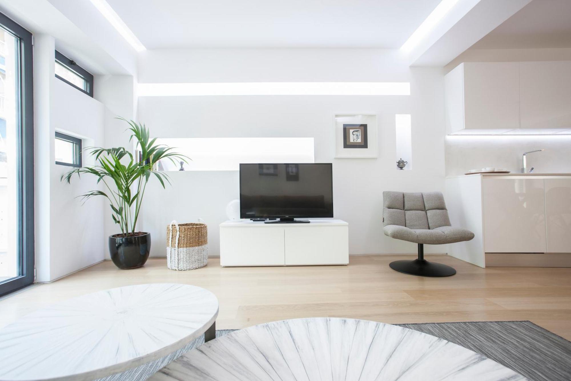 Urban Stripes Athens Apartment Bilik gambar